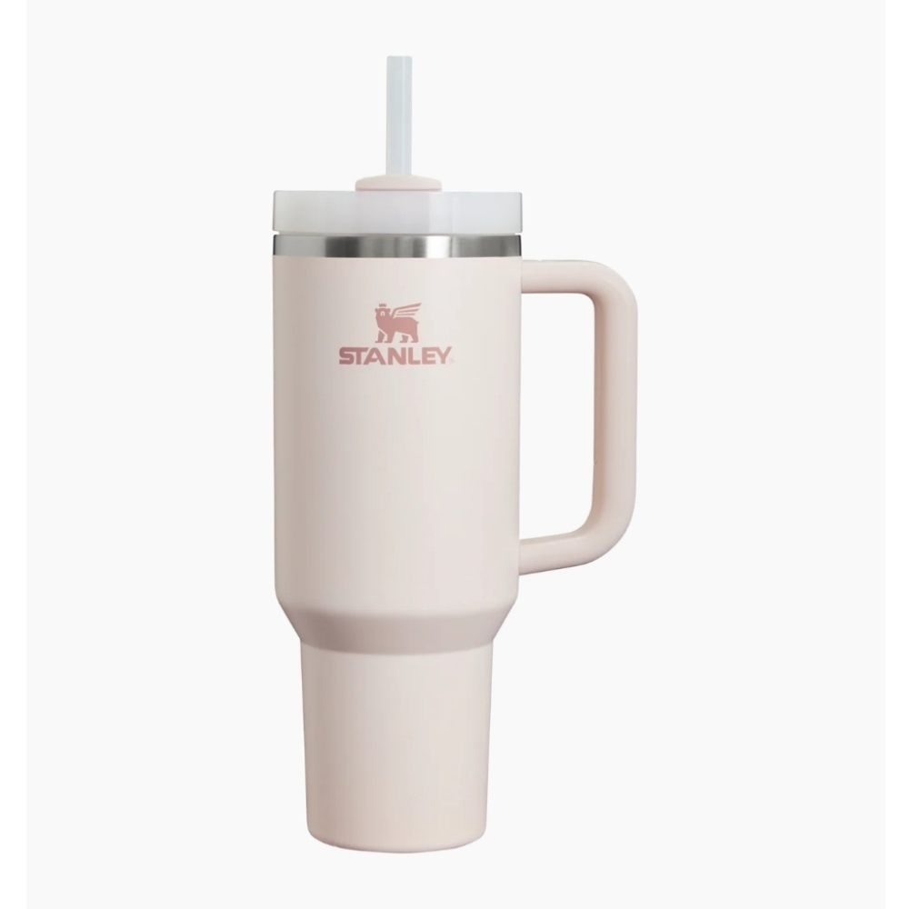 Stanley Quencher 40 Oz Tumbler In Rose Quartz
